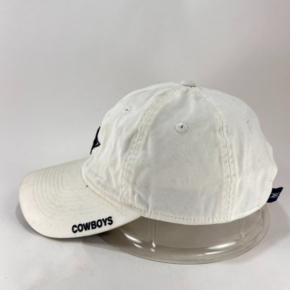 Dallas Cowboys NFL Strap Back Cap Hat Reebok Navy White Football Adult Mens - Picture 3 of 16